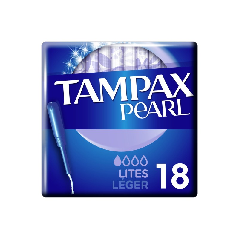 Tampax Tampones Pearl Lites 18 Uds