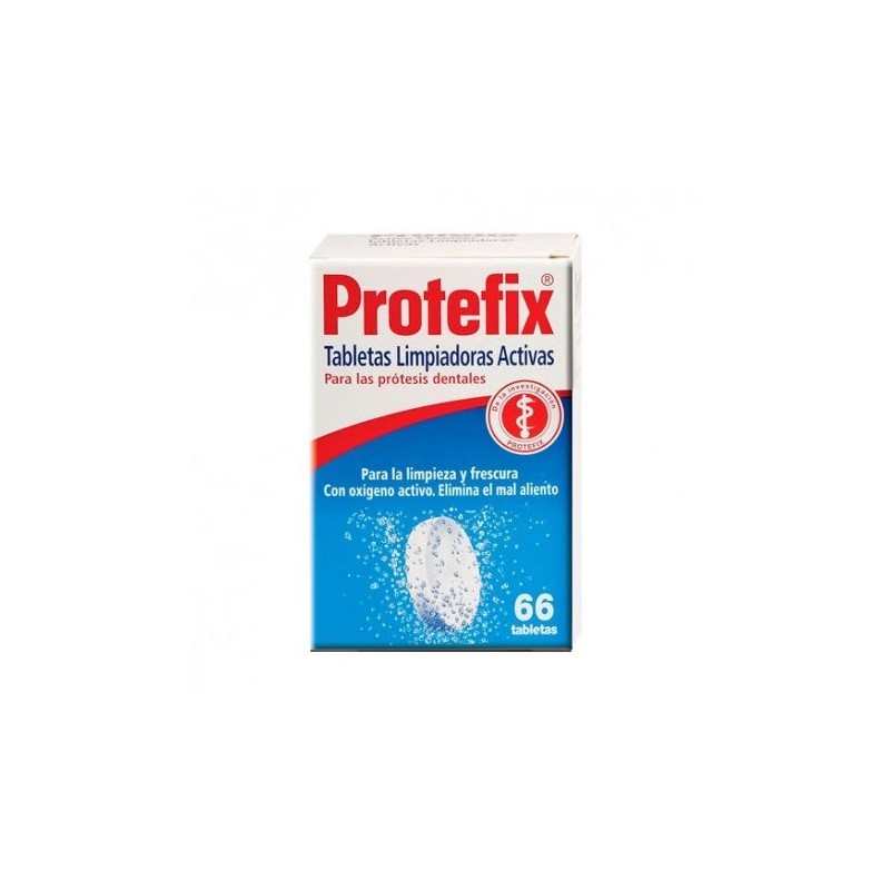 Protefix Limpiador Activo 66 Tabletas