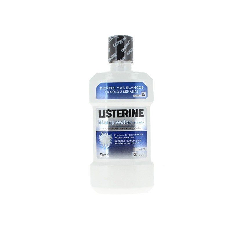 Listerine Blanqueador Avanzado 500 Ml