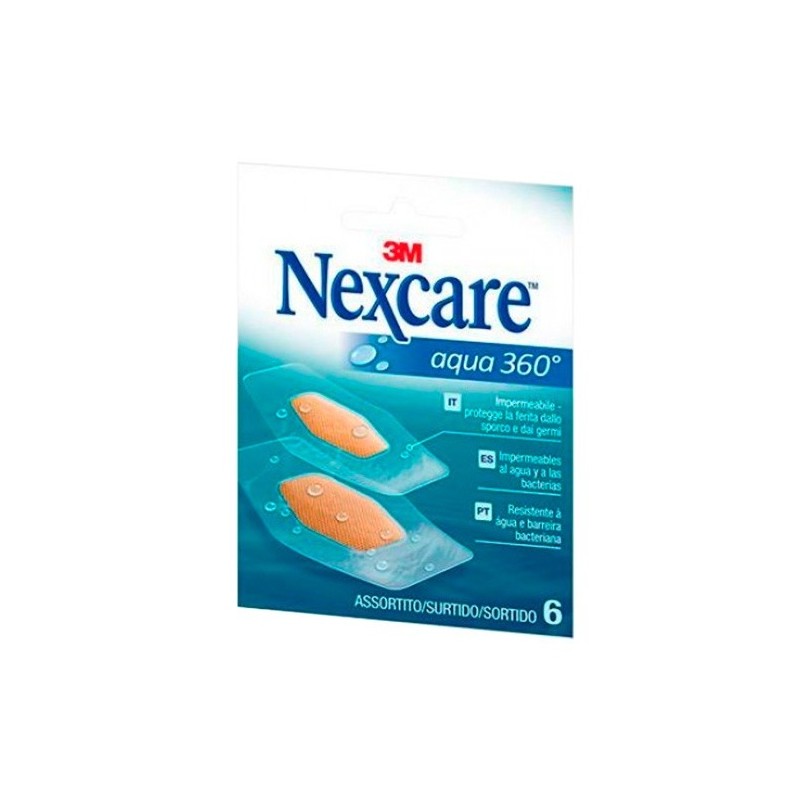 Nexcare Aqua 360º Surtidas 6 Apositos