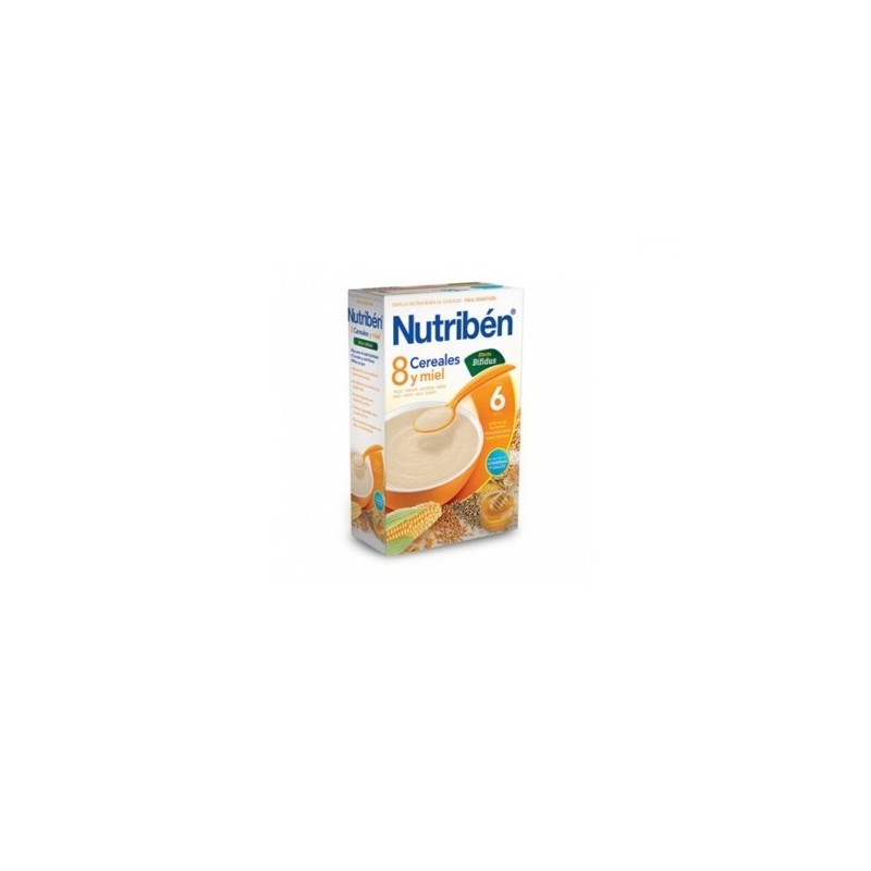 Nutribén 8 Cereales Y Miel Bífidus 600Gr