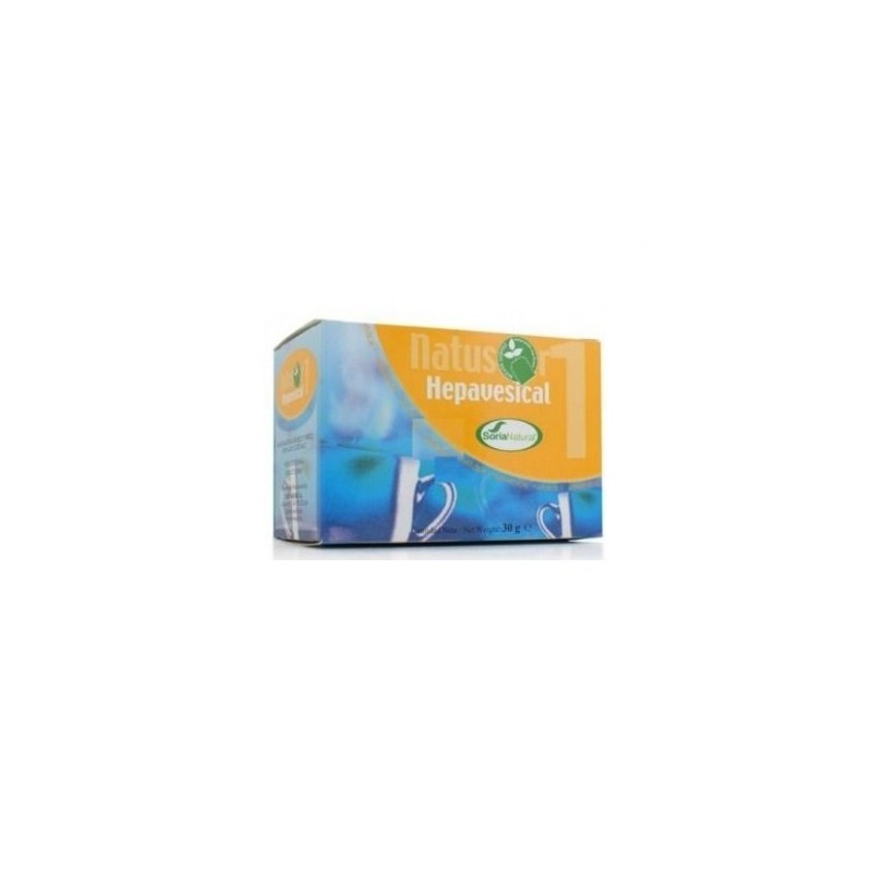 Soria Natural Natusor 01 - Hepavesical 20 Filtros