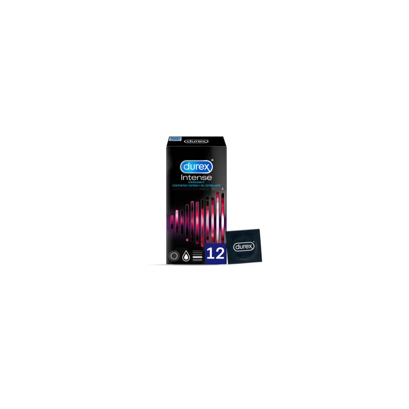 Preservativo Durex Intense Orgasmic 12U.