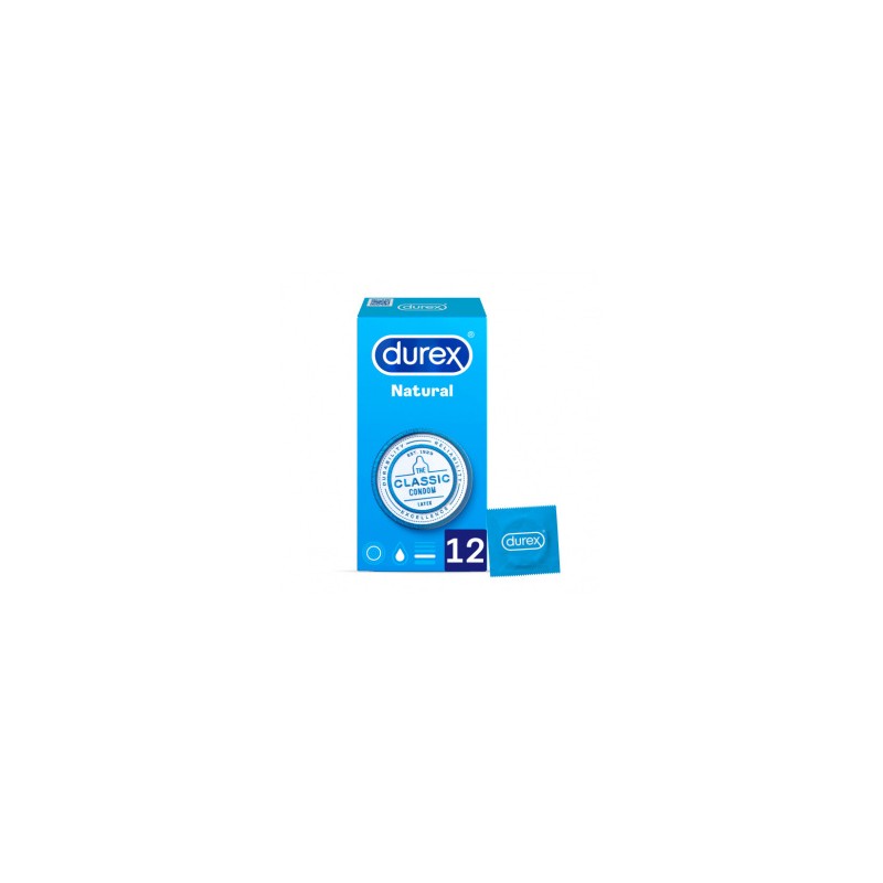 Preserva.Durex Natural Plus Easy On 12U.