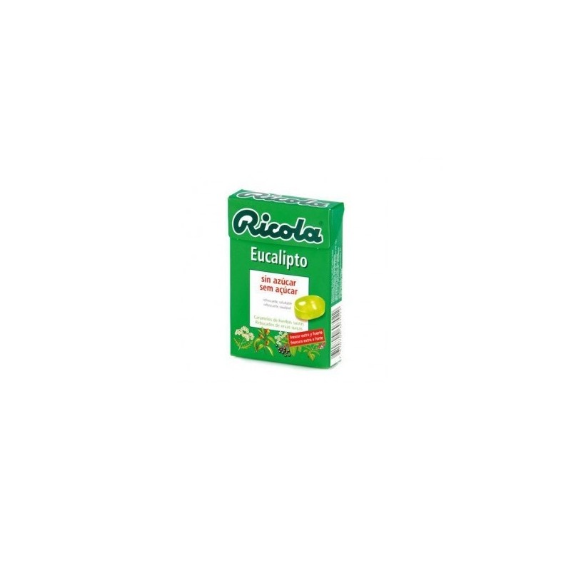 Ricola Eucaliptus Caramelos Sin Azúcar 50G