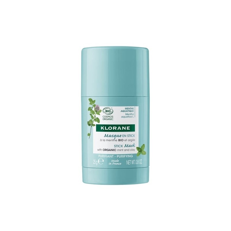 Klorane Mascarilla Stick Menta 25Gr