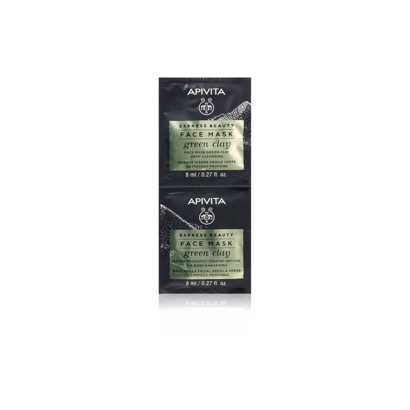 Apivita Express Beauty Mascarilla Arcilla Verde 8Ml