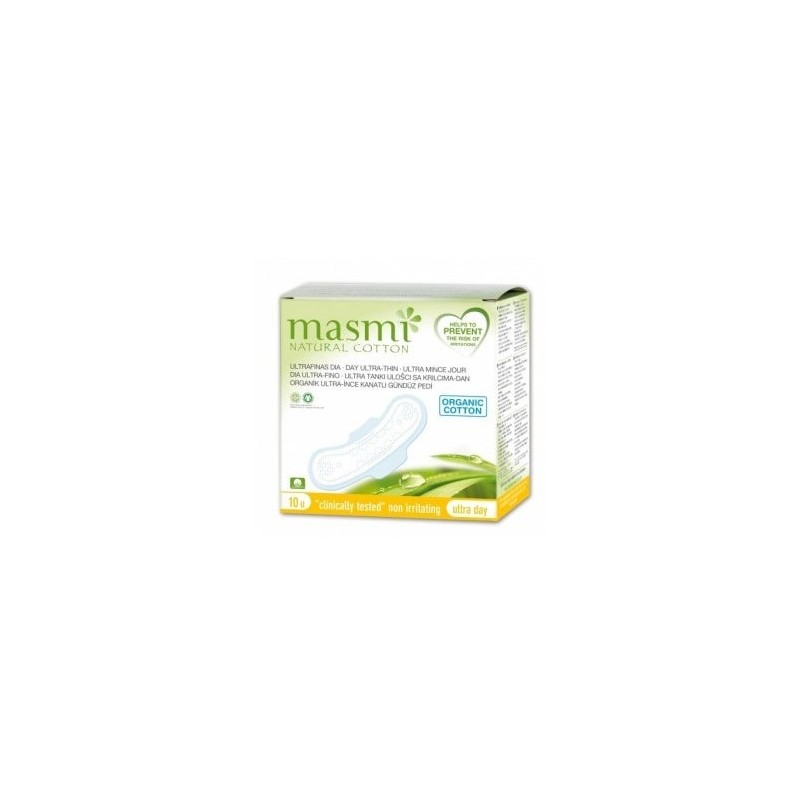 Masmi Compresas Ultrafinas Dia Con Alas 10Ud