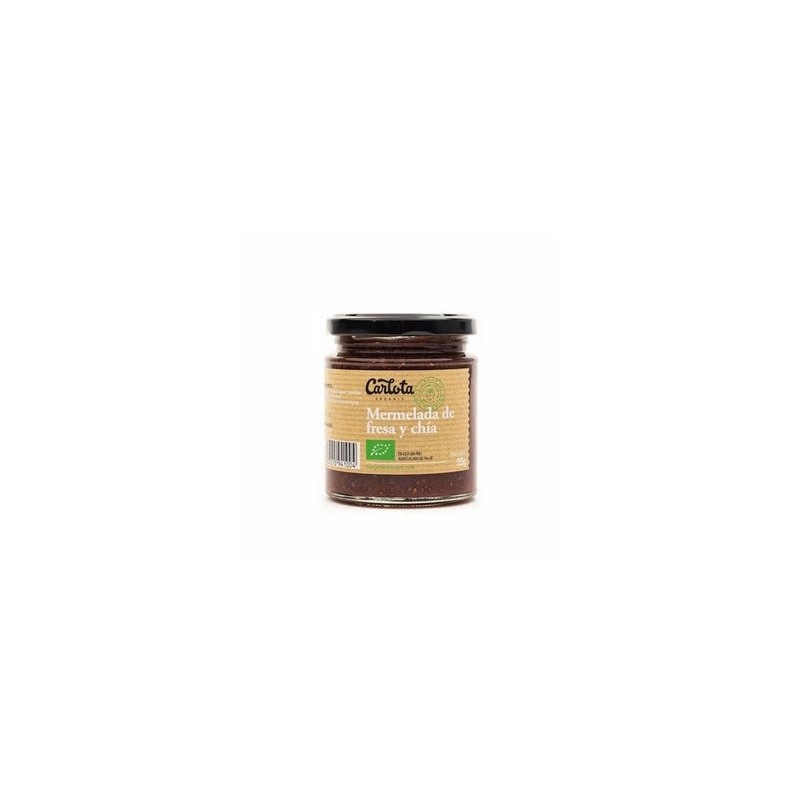 Carlota Organic Mermelada De Fresa Y Chia Bio 255G