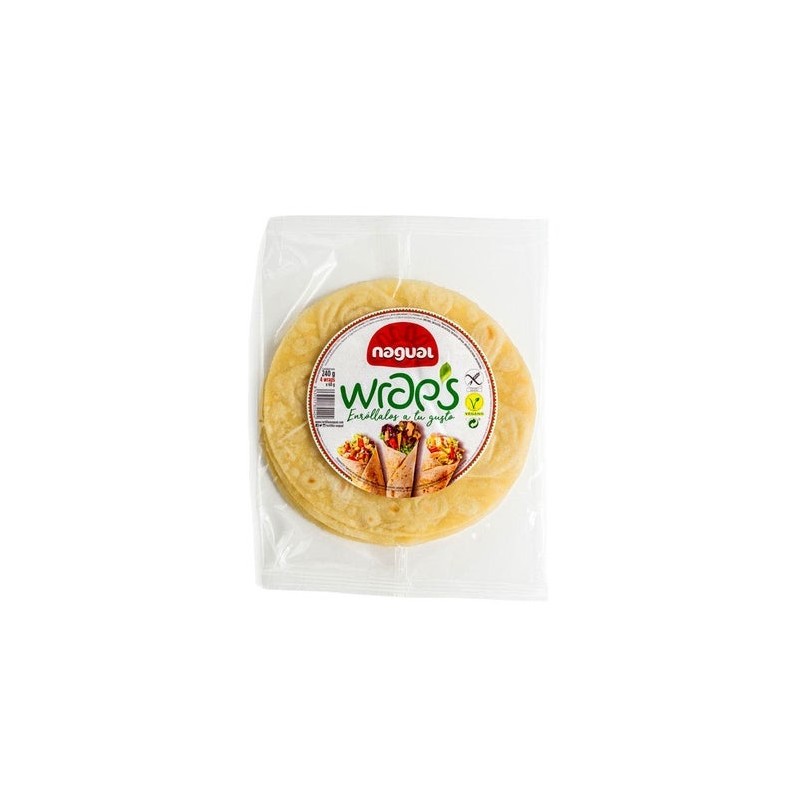 Nagual Wraps Sin Gluten 240G