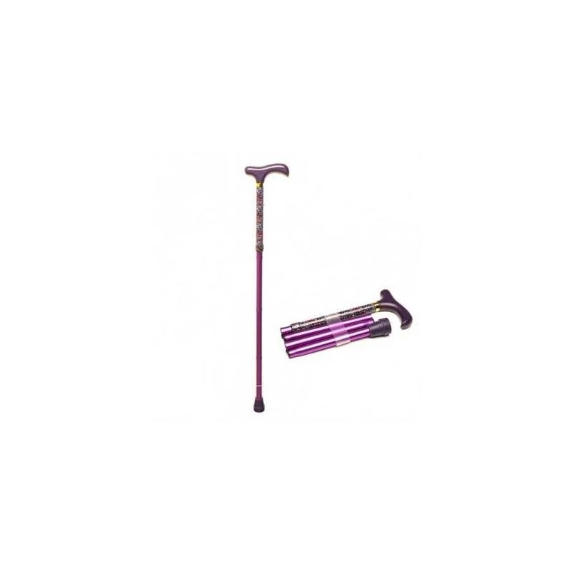 Prim Muletilla Plegable Aluminio Perla Saten Purpura 1Ud