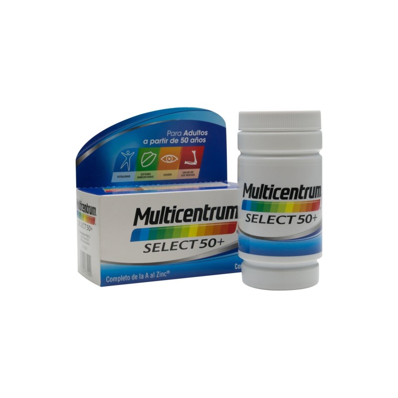 Multicentrum Select 50+ 90 Comprimidos