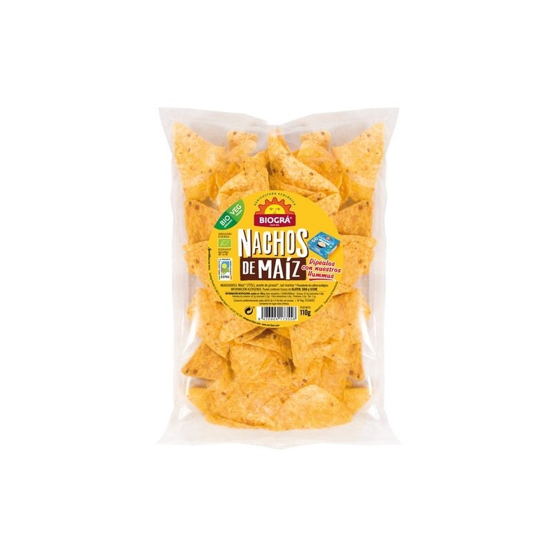 Biogra Nachos Bio De Maiz 110G