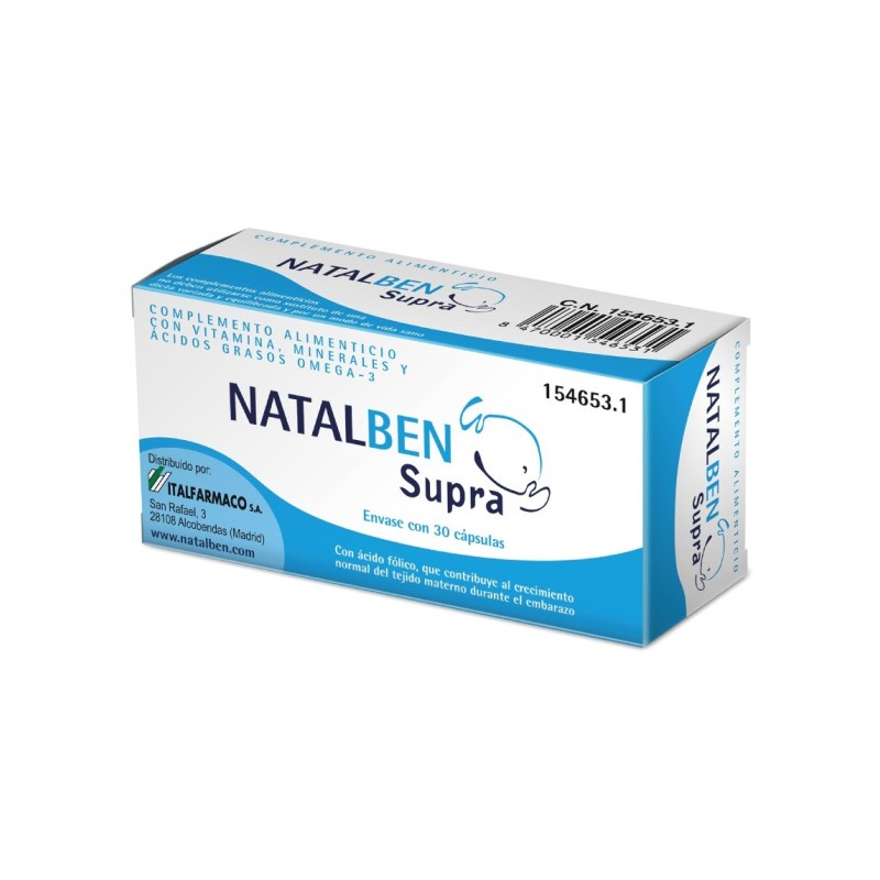 Natalben Supra 30 Cápsulas