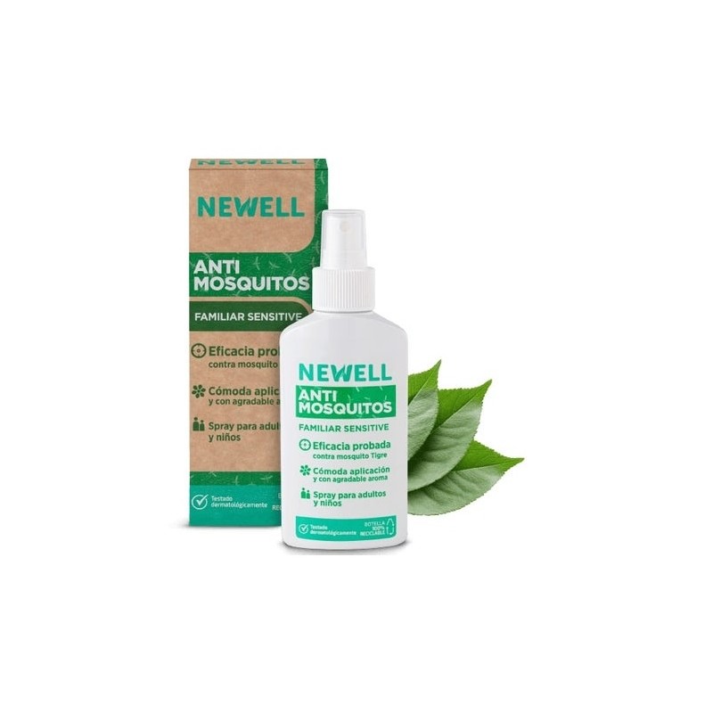 Newell Repelente Familiar Sensitive Newell 100Ml