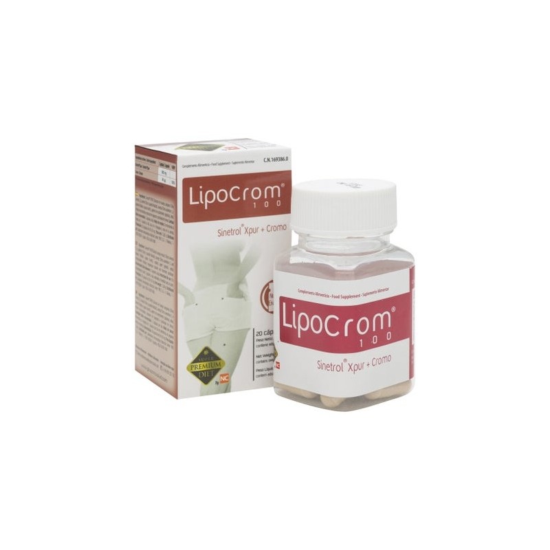 Lipocrom 100 20 Capsulas