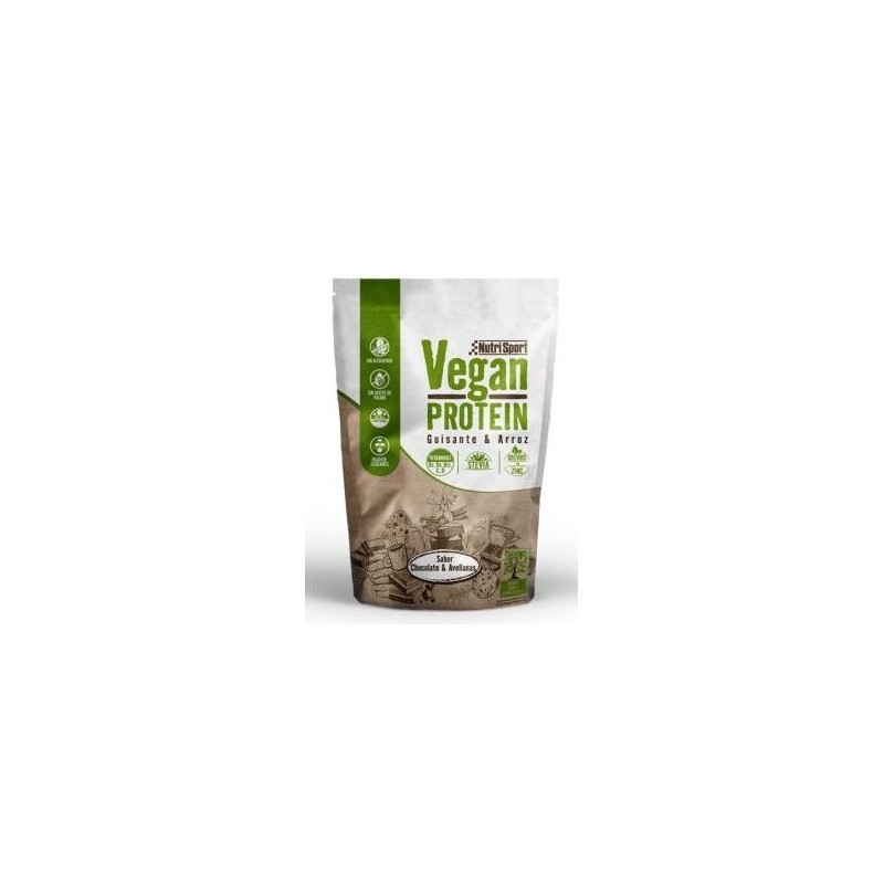 Nutrisport Vegan Protein Choco Avellanas 520G