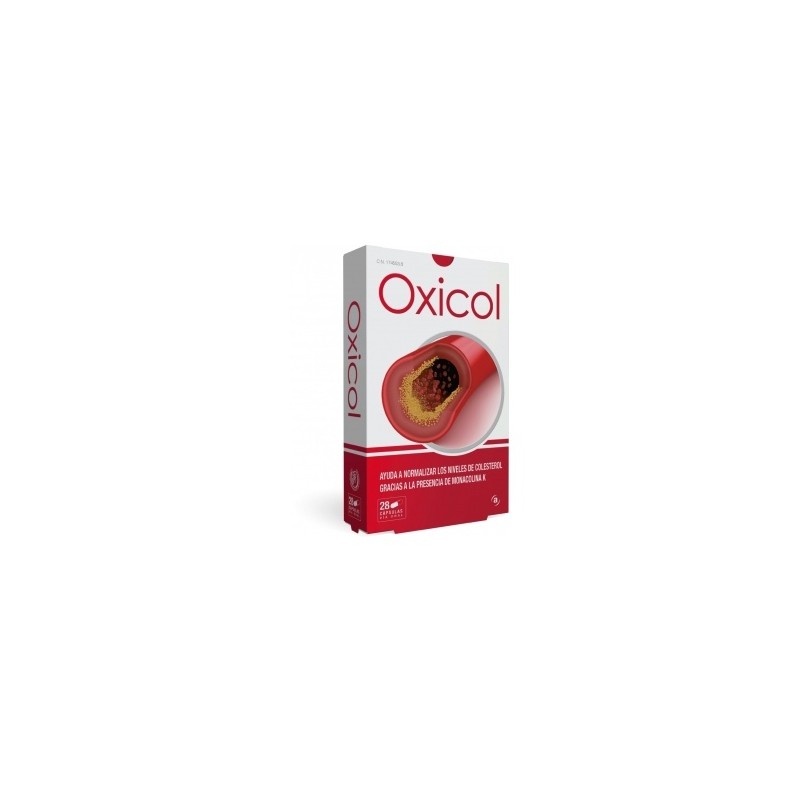 Oxicol Complemento Alimenticio Colesterol 28 Cápsulas