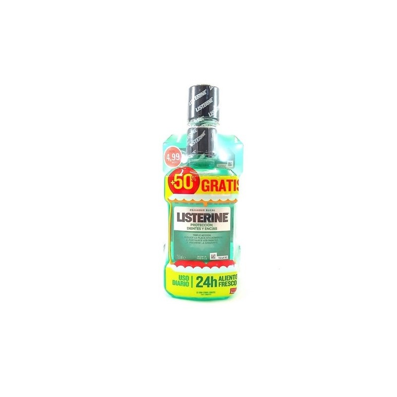 Listerine Enjuague Dientes Y Encias 500Ml + 250Ml