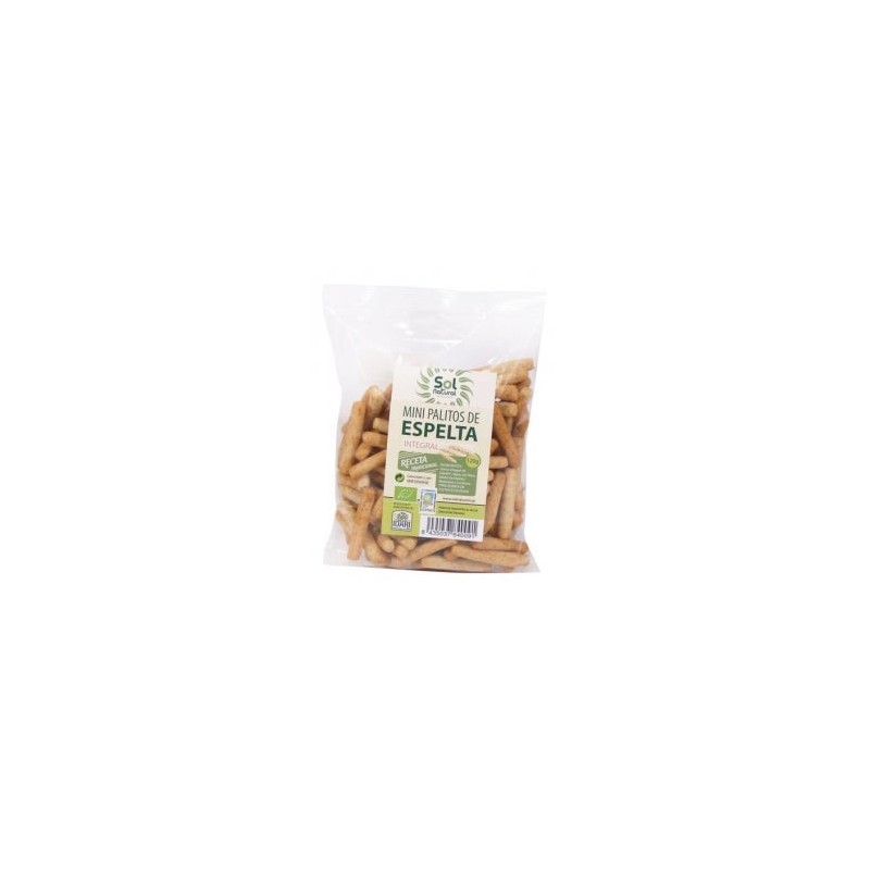 Solnatural Palitos Espelta Int Mini Bio 120G