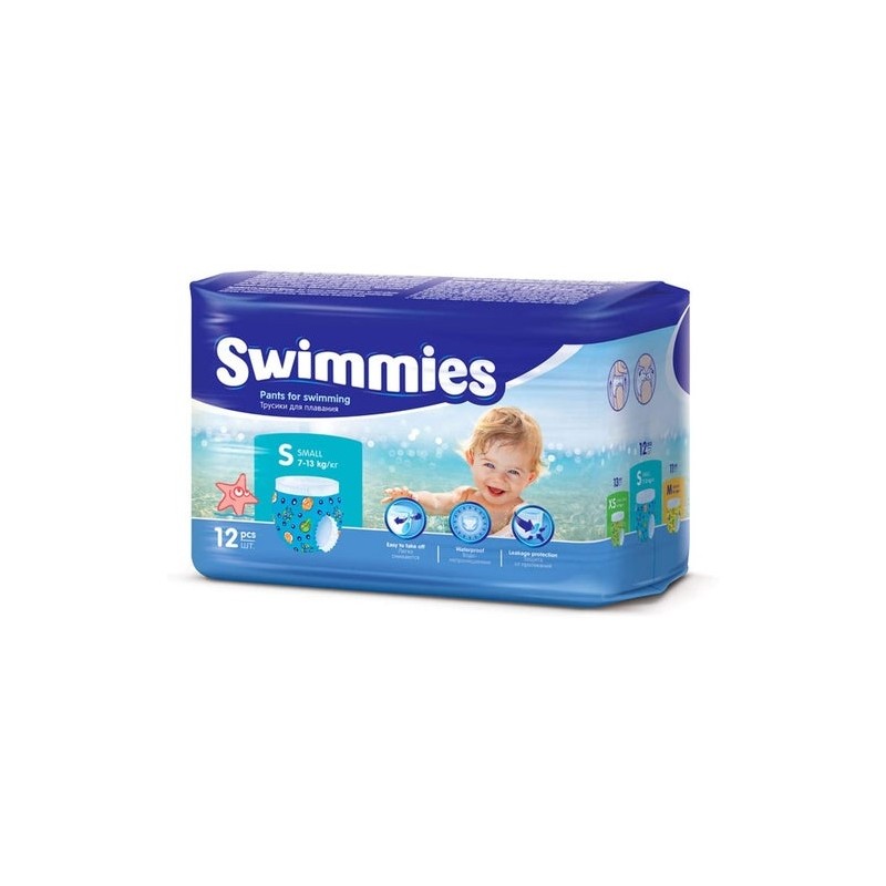 Pañal Freelife Swimmies De 7 A 13 Kg 12U