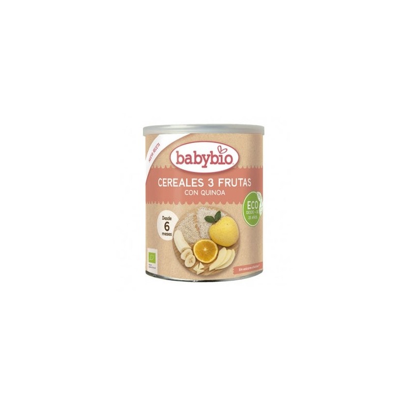 Babybio Cereales 3 Frutas Con Quinoa 220G