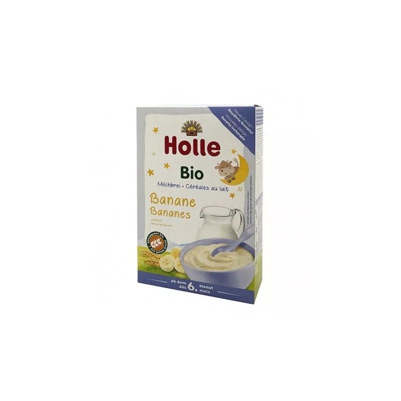 Holle Papilla Trigo Leche Platan Eco 250G