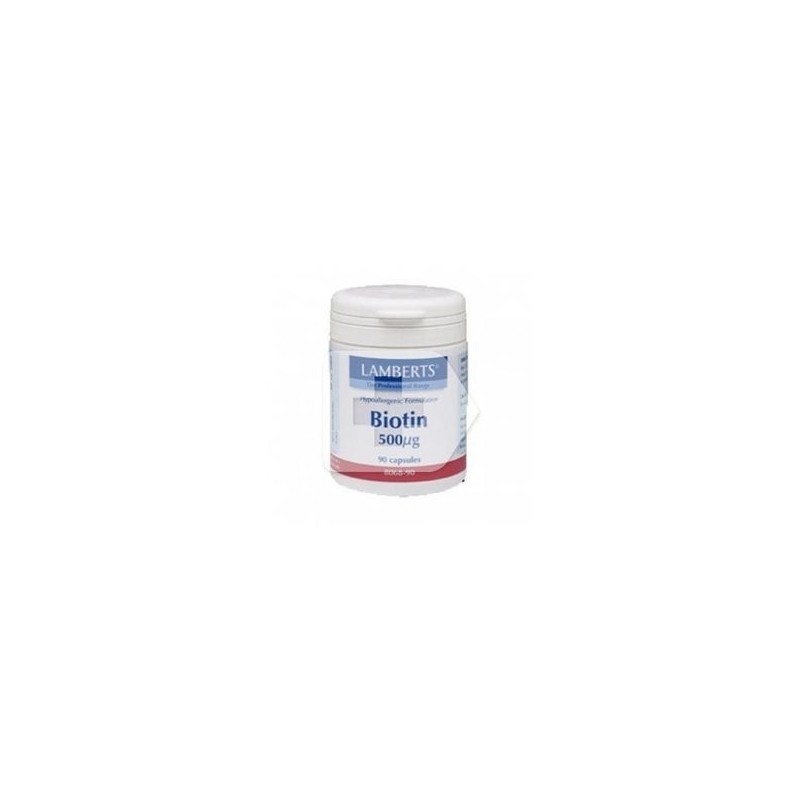 Lamberts Biotin 500Mg 90Cáps