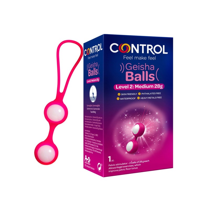 Control Geisha Balls Estimulador Femenino Nivel Ii 28G