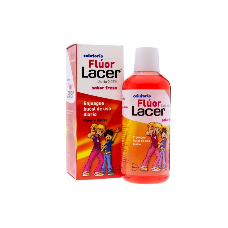 Lacer Colutorio Fluor Fresa 0,05 500Ml