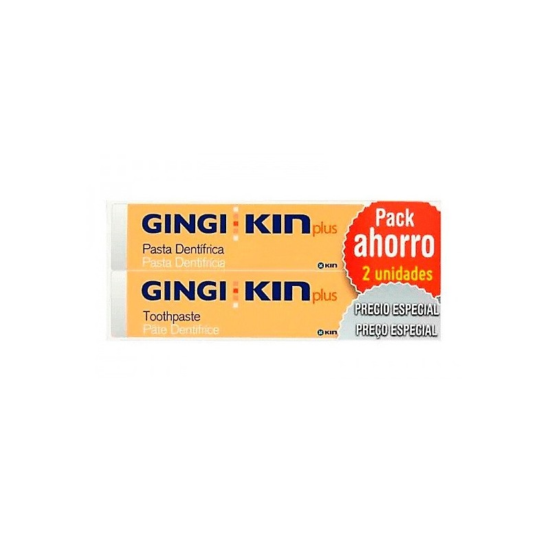 Kin Gingikin Plus Pasta Dental 125Ml X2U