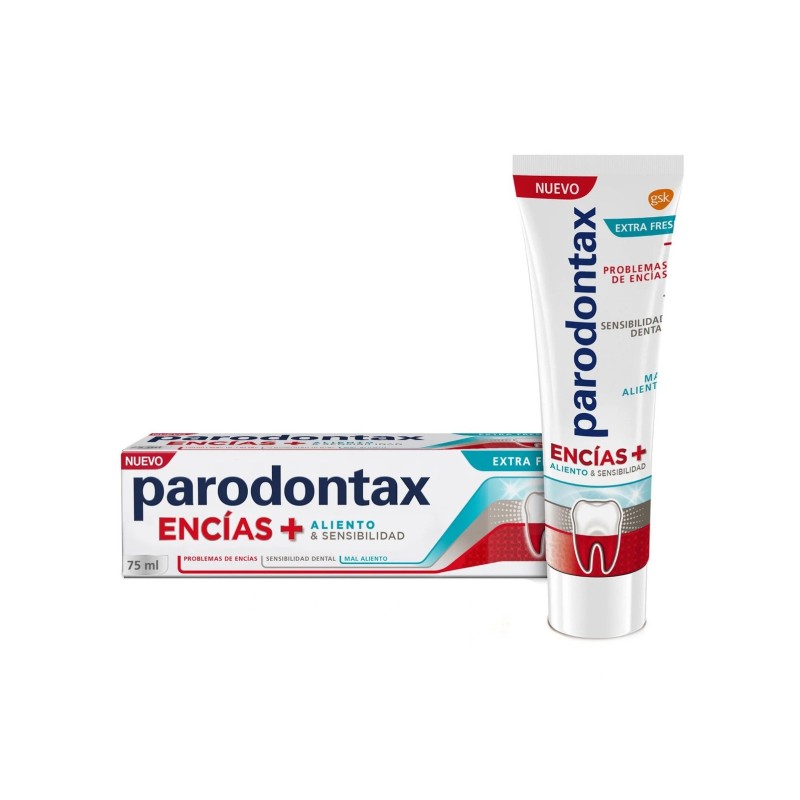 Parodontax Encías + Aliento Y Sensibilidad Pasta Dentrífica 75Ml