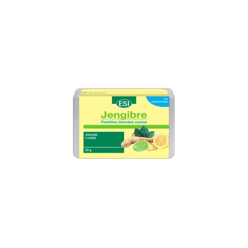 Esi Pastillas Blandas Suizas De Jengibre Y Limon 50G