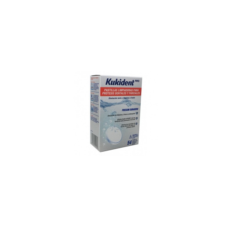 Kukident Pastillas Limpiadoras 54 Und