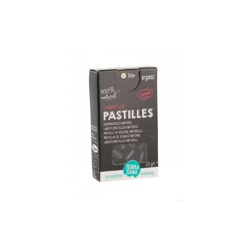 Terrasana Pastilla Regaliz Natural Bio 25G