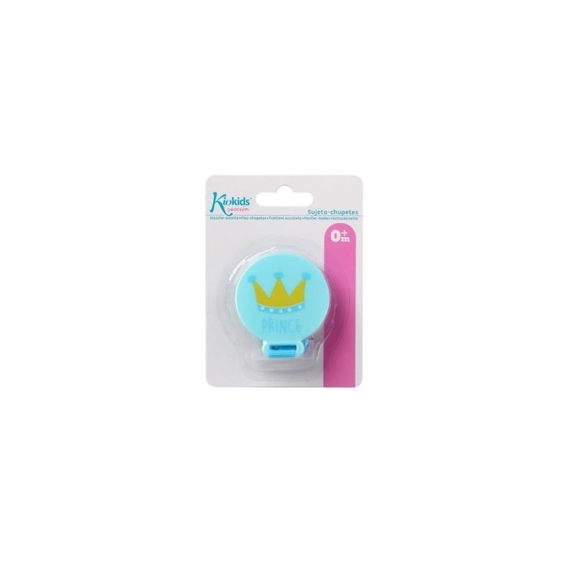 Kiokids Sujetachupetes Azul Prince 1Ud