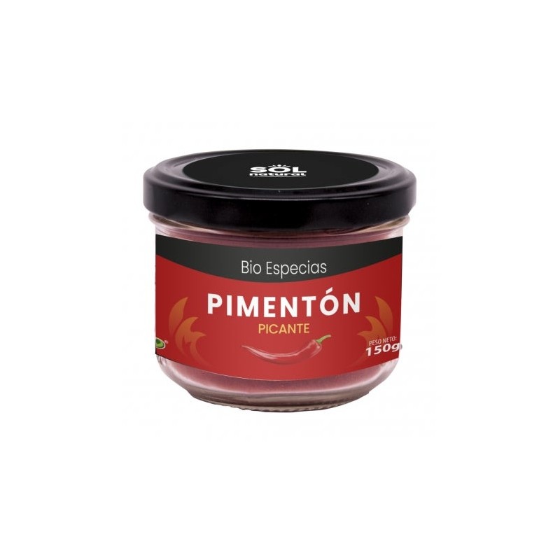 Sol Natural Especias Pimentón Picante Bio 150G