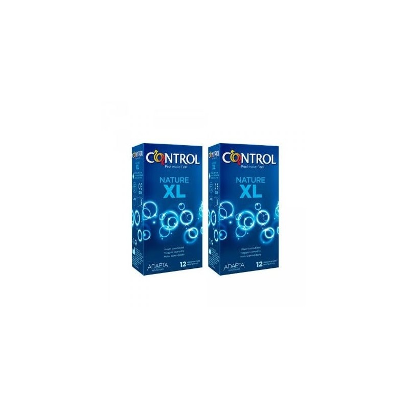 Control Preservativo Nature Xl 12+12Uds