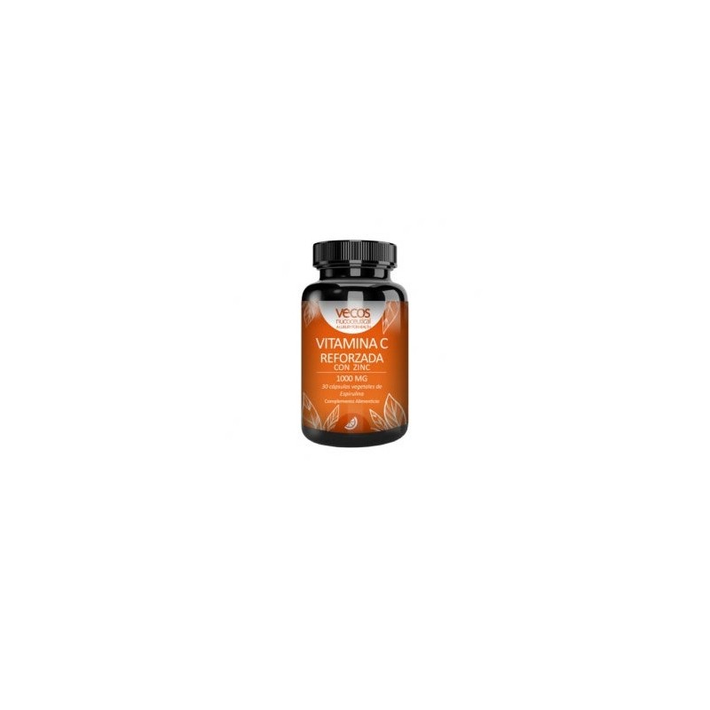 Vecos Nucoceutical Vit C 1000Mg Reforzada Con Zinc 30Cáps