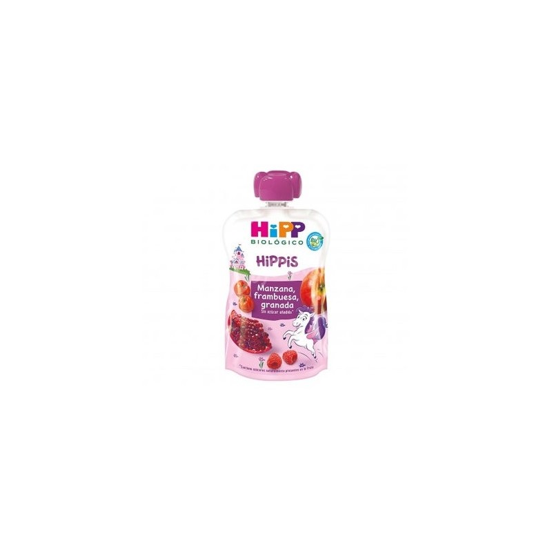 Hipp Pouch Manzana Frambuesa Granada 100G