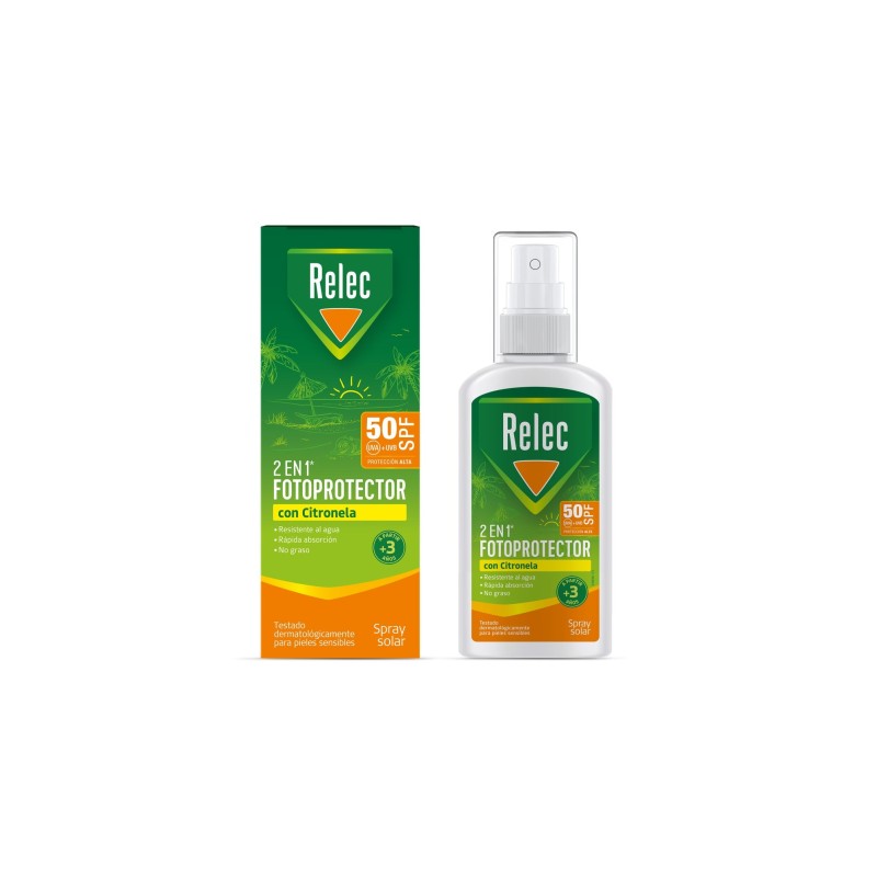 Relec Spray Solar Spf50 100Ml