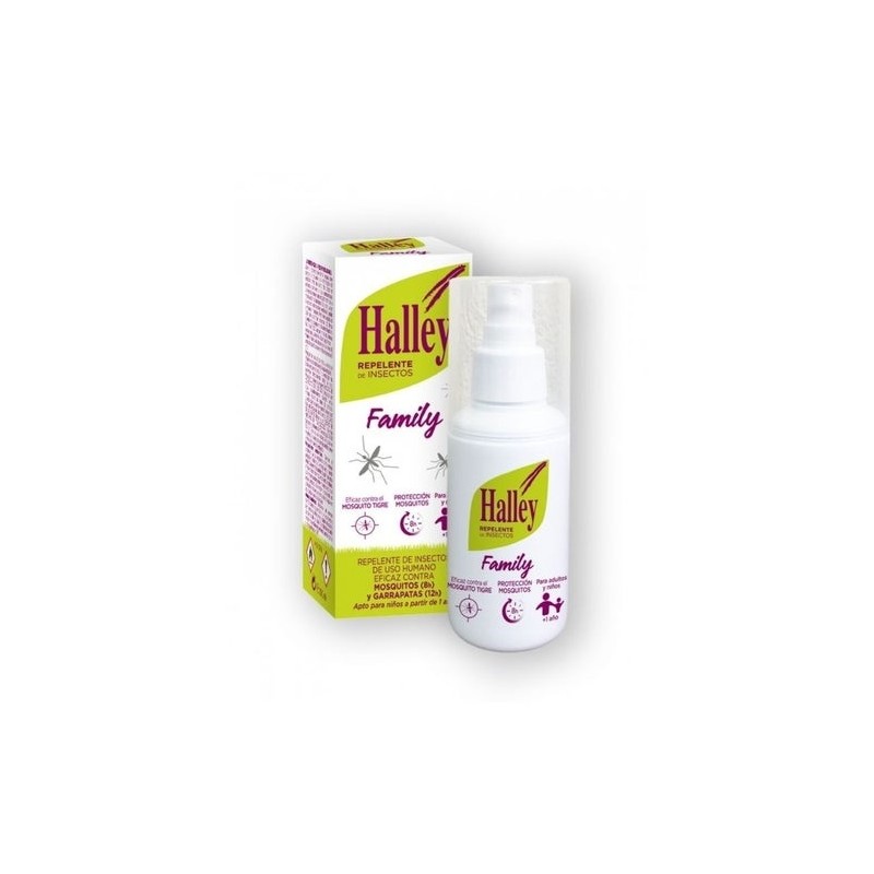 Halley Repelente Insectos Adultos Y Niños A Partir De 1 Año 100Ml