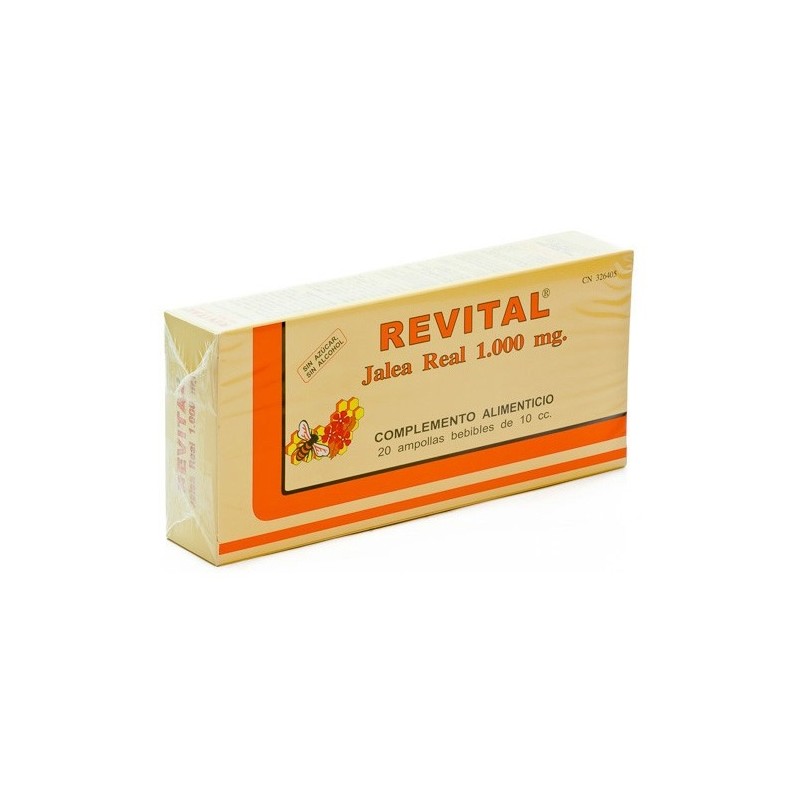 Revital Jalea Real Vitam 20 Viales Bebib