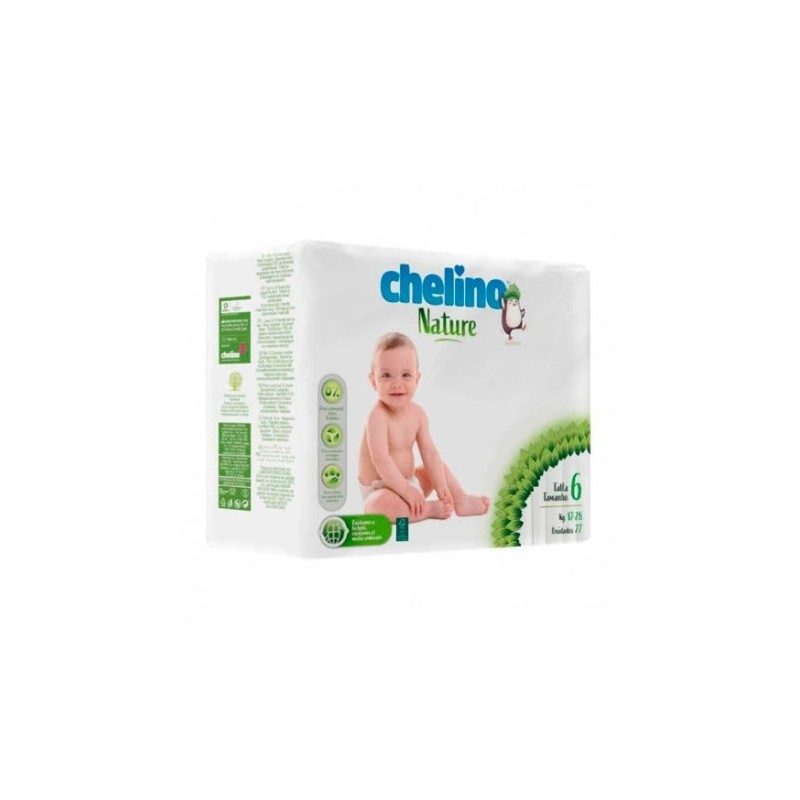 Chelino Nature Pañal Talla 6 27Unidades