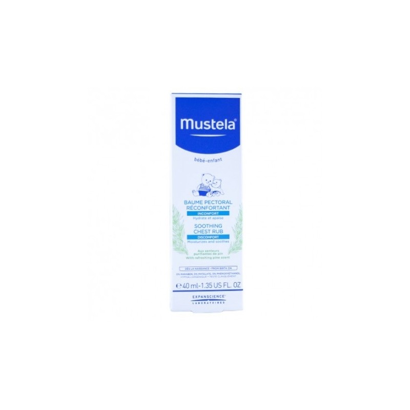 Mustela Bálsamo Pectoral Reconfort 40Ml