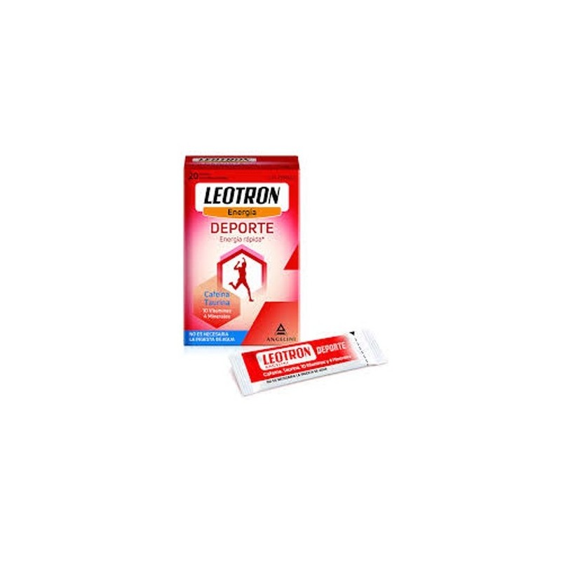 Leotron Deporte 20 Sobres Bucodispersable