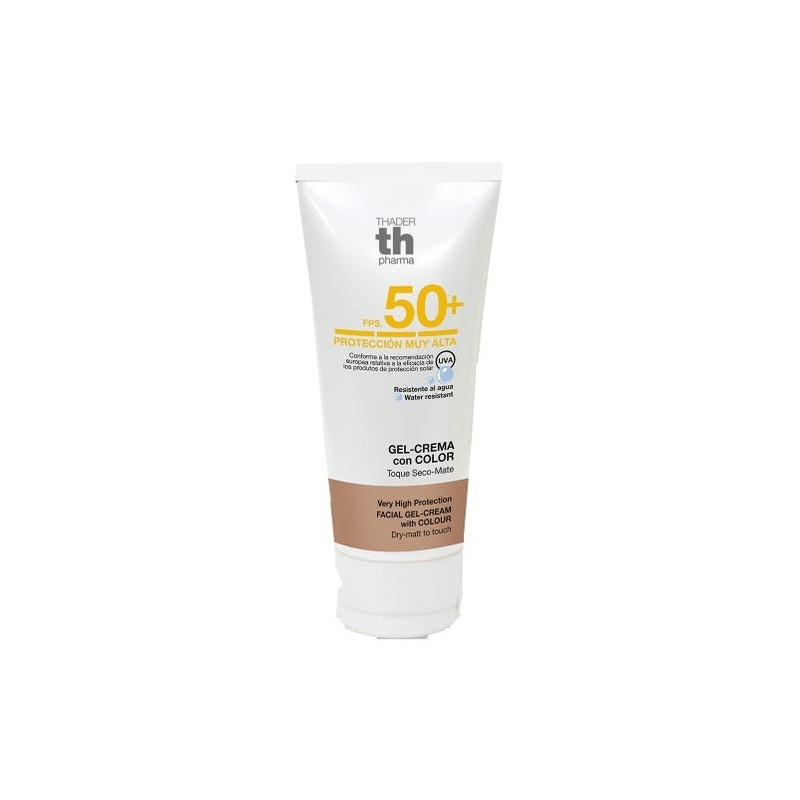 Th Sun Gel Crema Facial Antiedad Color Arena Spf50+ 50Ml