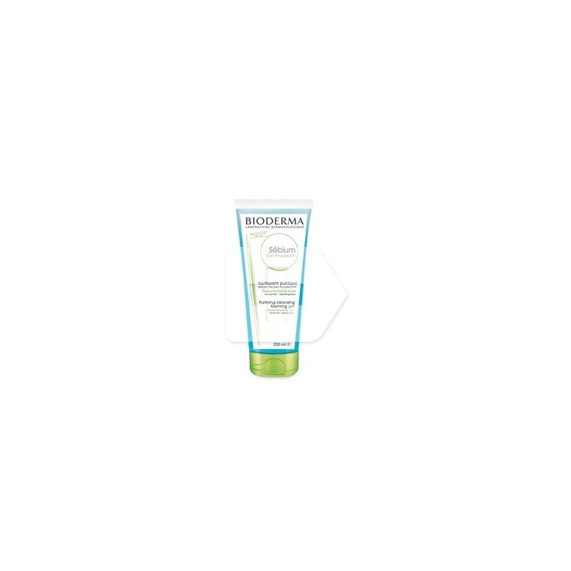 Bioderma Sebium Gel Moussant S/Deterge Tubo 200Ml