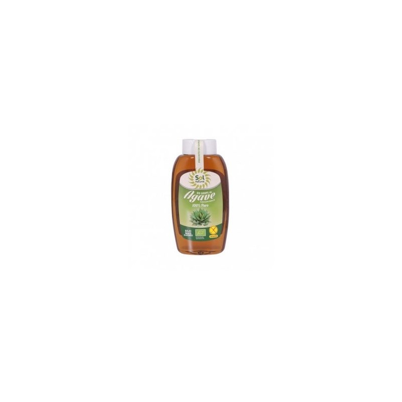 Solnatural Sirope Agave Bio S/G Antigoteo 500Ml