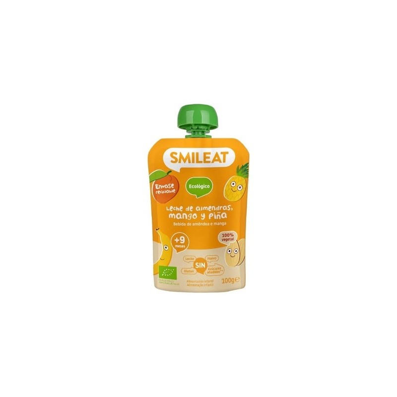 Smileat Pouch Almendra Mango Y Piña Eco 100G